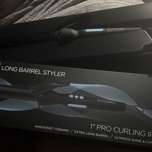 Bio Ionic Black 1" Pro Curling Iron